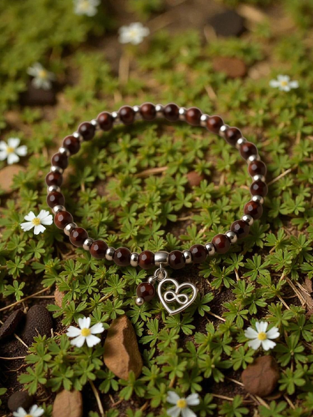 Bracelet Oeil de taureau minis perles - Force intérieure &amp; Protection