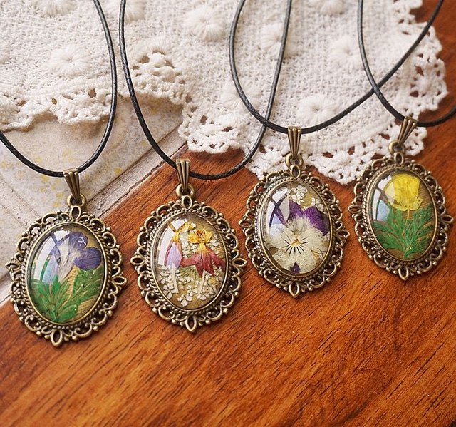 Little Pedals Necklaces