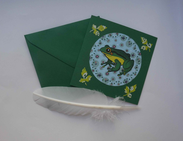 La bellle grenouille verte