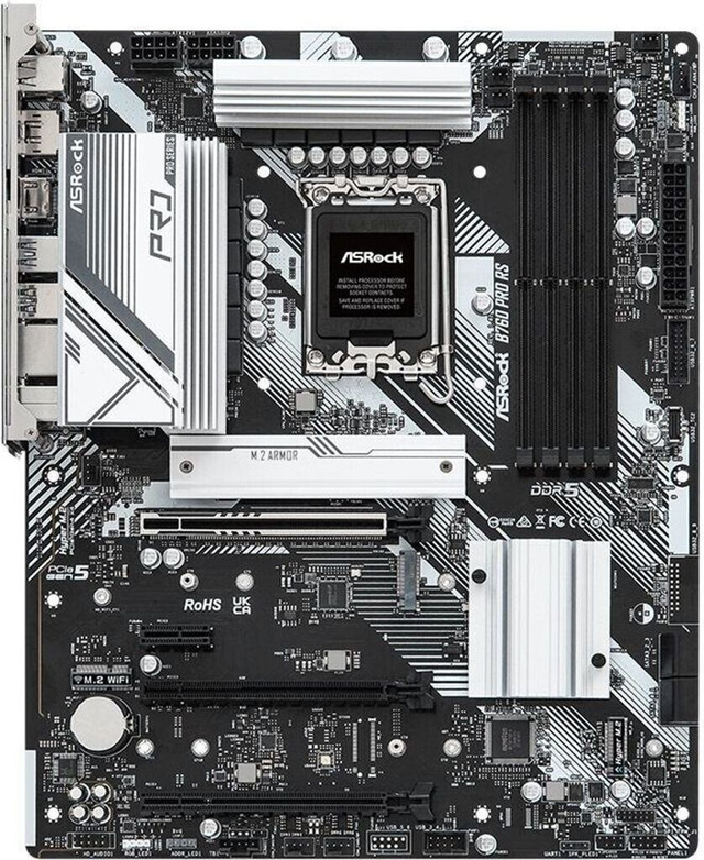 02.2.0093 – Scheda Madre ASRock B760 Pro RS DDR5 – ATX versatile con PCIe 5.0 e LAN 2.5G per Intel 12ª/13ª/14ª Gen