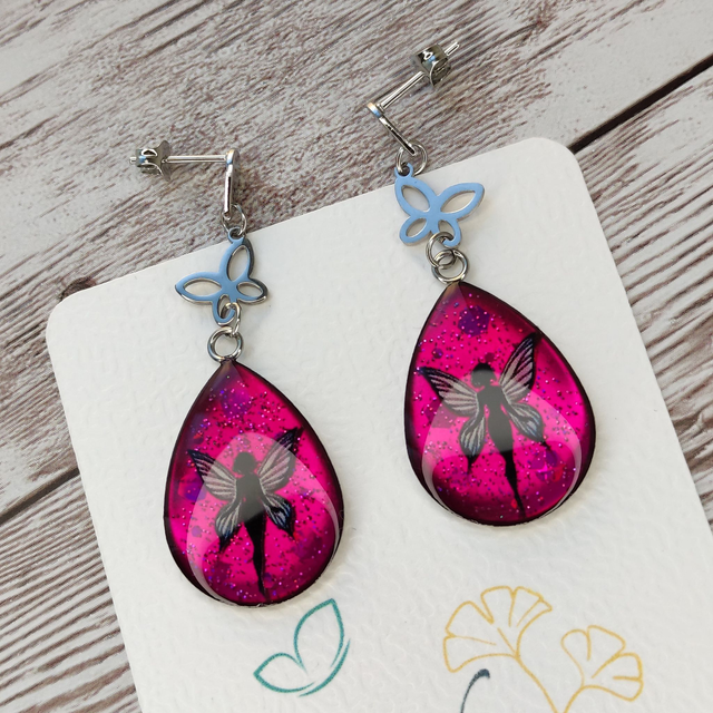 Boucles &quot;Marion&quot; Féériques