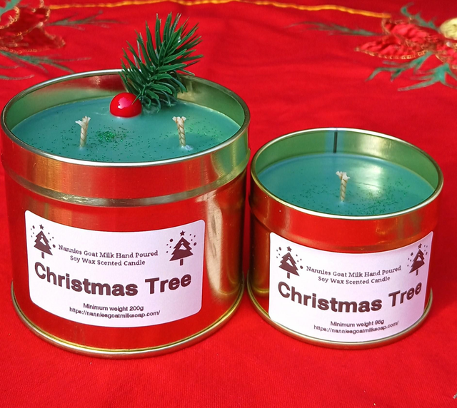 Christmas Tree Candle