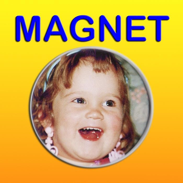 Photo or Logo - Fridge Magnet - 60mm