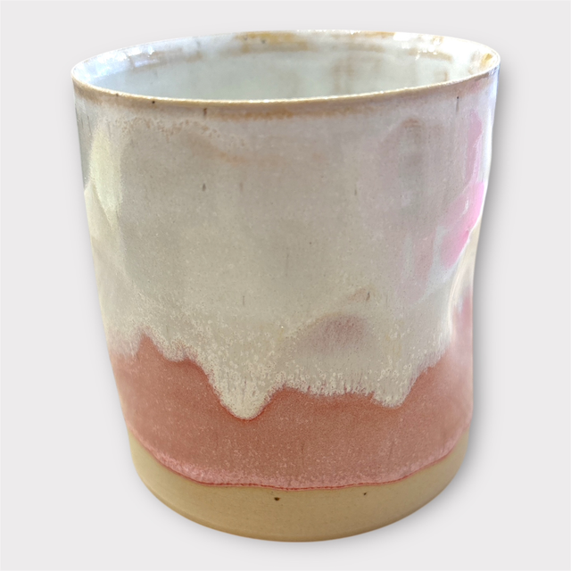 KLEMMEKRUS Hvid/Rosa