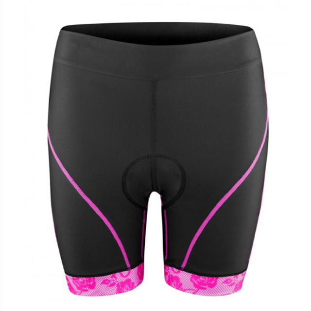 Force Rose Ladies Gel Padded Cycling Shorts 