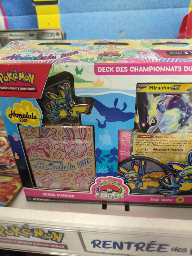 Deck Championnat du monde 2024