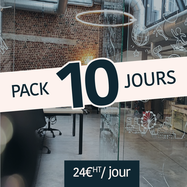PACK 10 JOURS laBarak Coworking