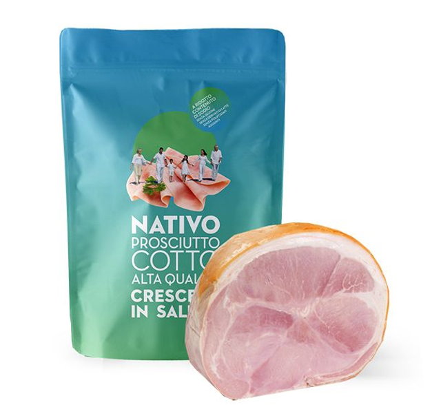 PROSCIUTTO COTTO NATIVO ALTA QUALITA&#039; BOMBIERI