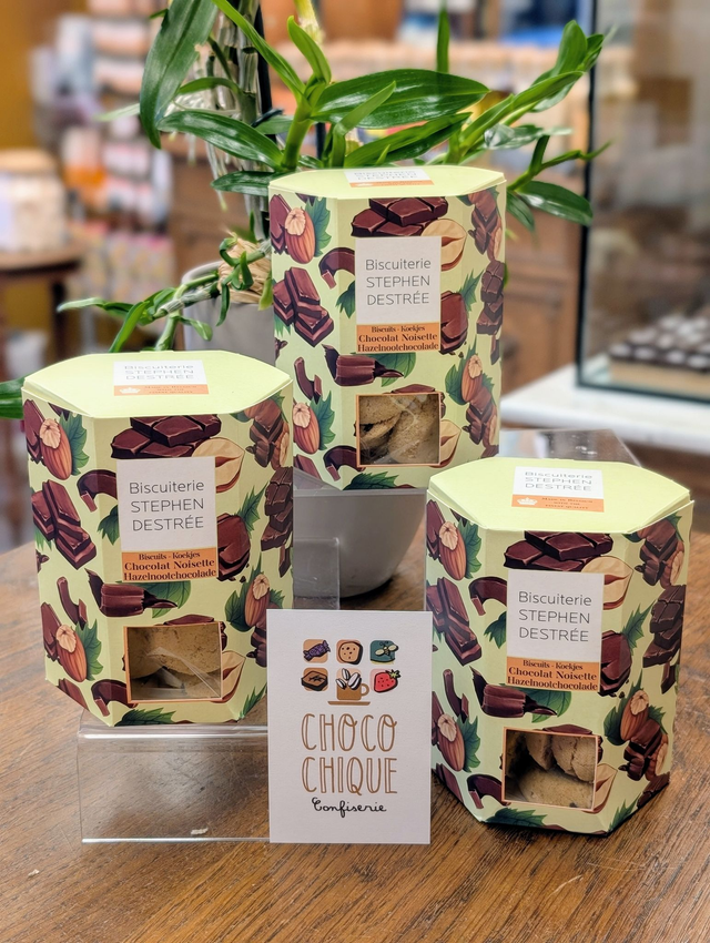 Cookies Chocolat Noisette de la Biscuiterie Stephen Destrée