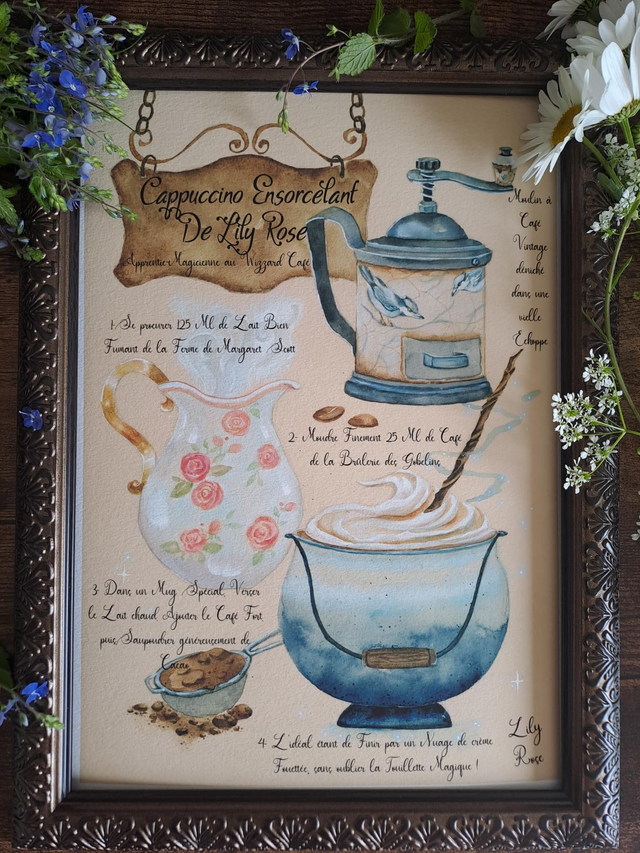 Recette enchantée de Lily rose