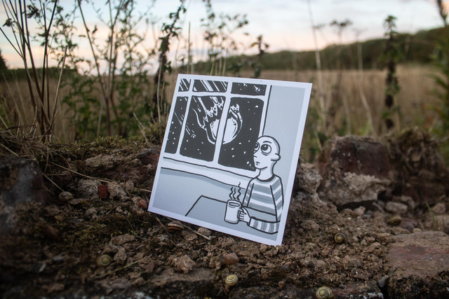 Meteor Collision - Print