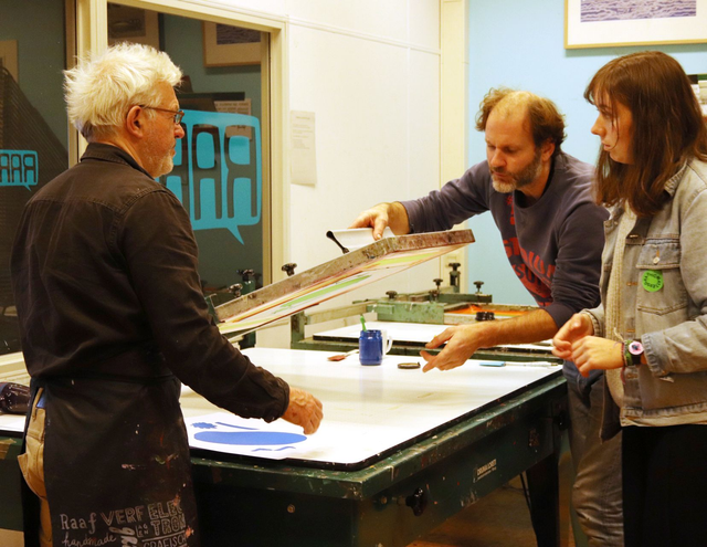 Beginnerscursus Zeefdrukken (op papier)