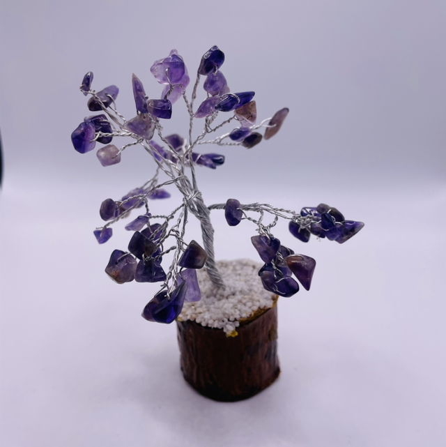 Amethyst Mini Gemstone Tree