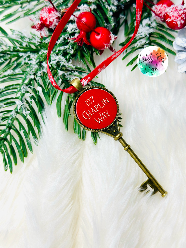 Personalised or Address Magic Santa Key