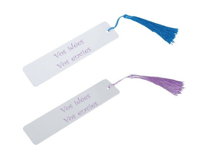 Marque page métalliques