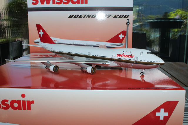 Swissair B747-200 (HB-IGB) &quot;Zürich&quot;, 1:200