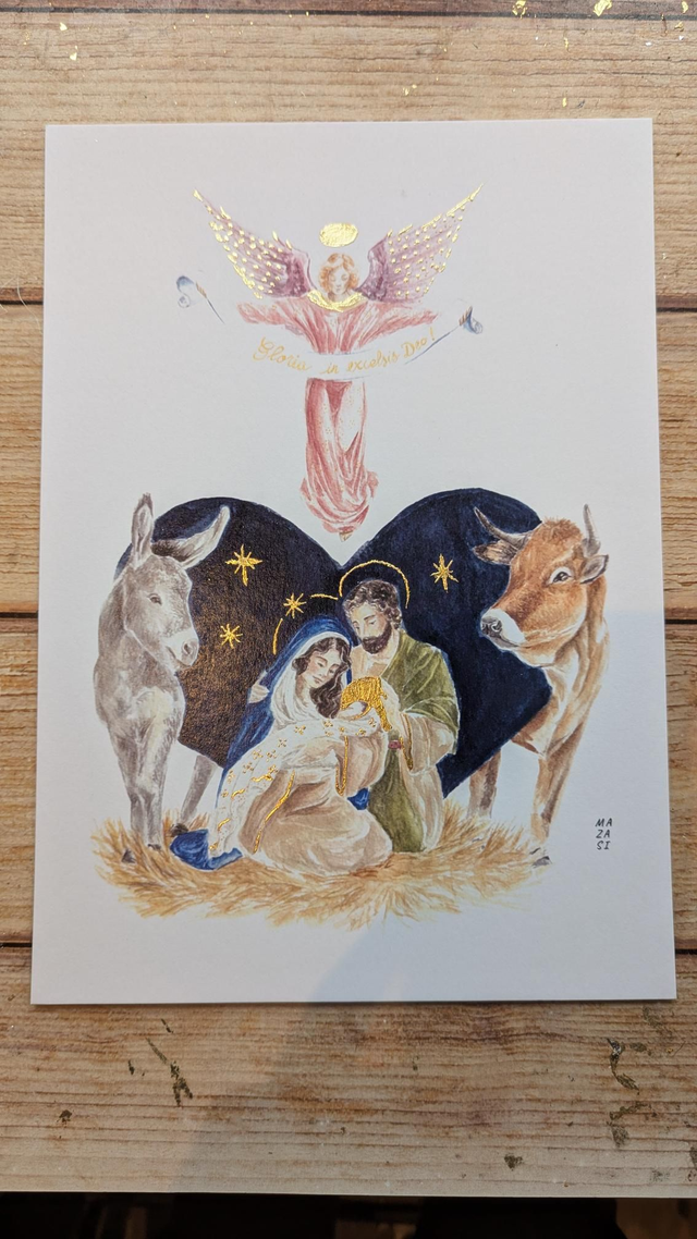 Reproduction Crèche A4