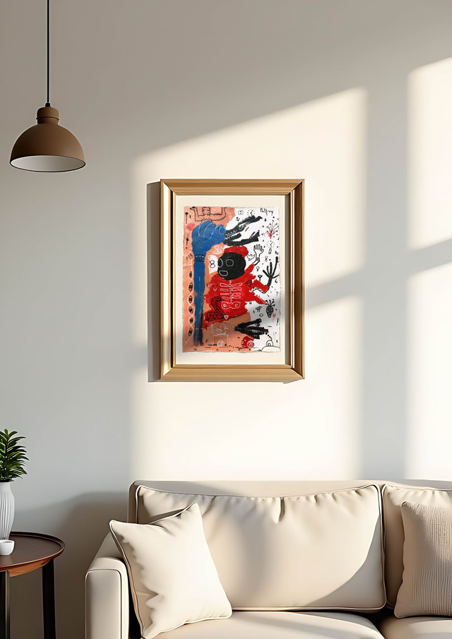 L'endroit et l'envers - 30x20 cm 