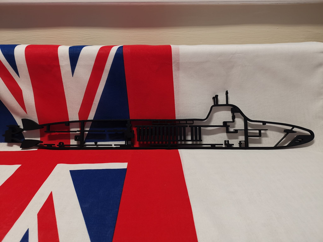 Submarine Wall Art - 3D Printed - Dreadnought Class