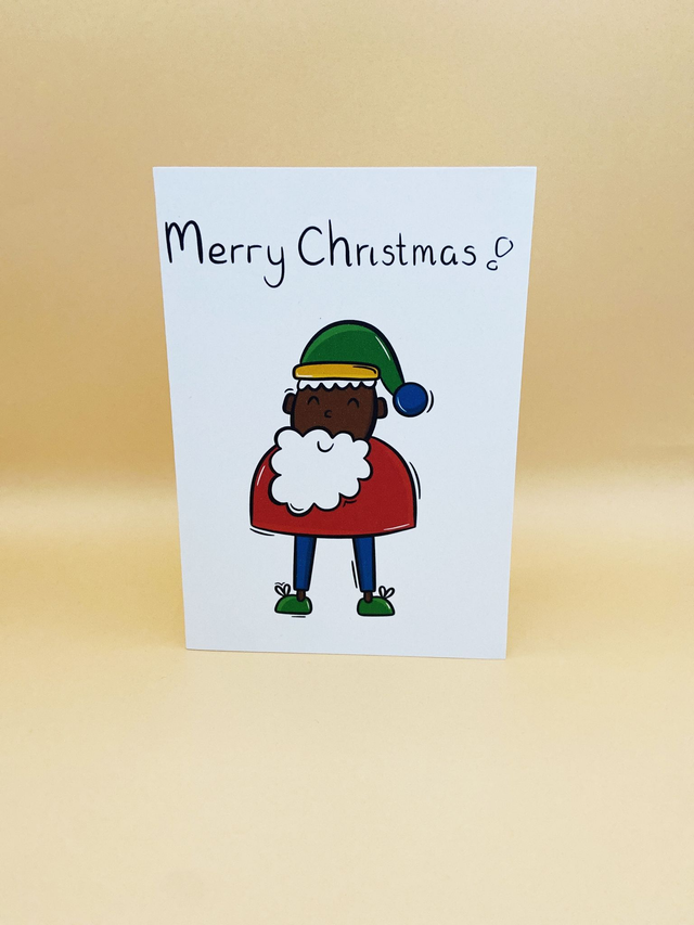 Santa Christmas card