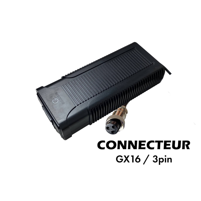 Chargeur 52V➡️ 58,8V / 3A (connecteur GX16-3p)