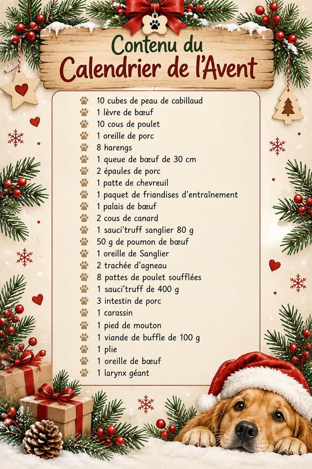 Calendrier de l'avent XXL