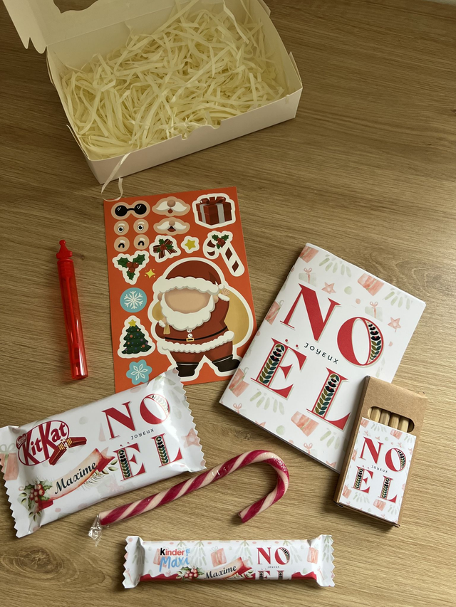 Coffret enfant : "En attendant le Père Noel"