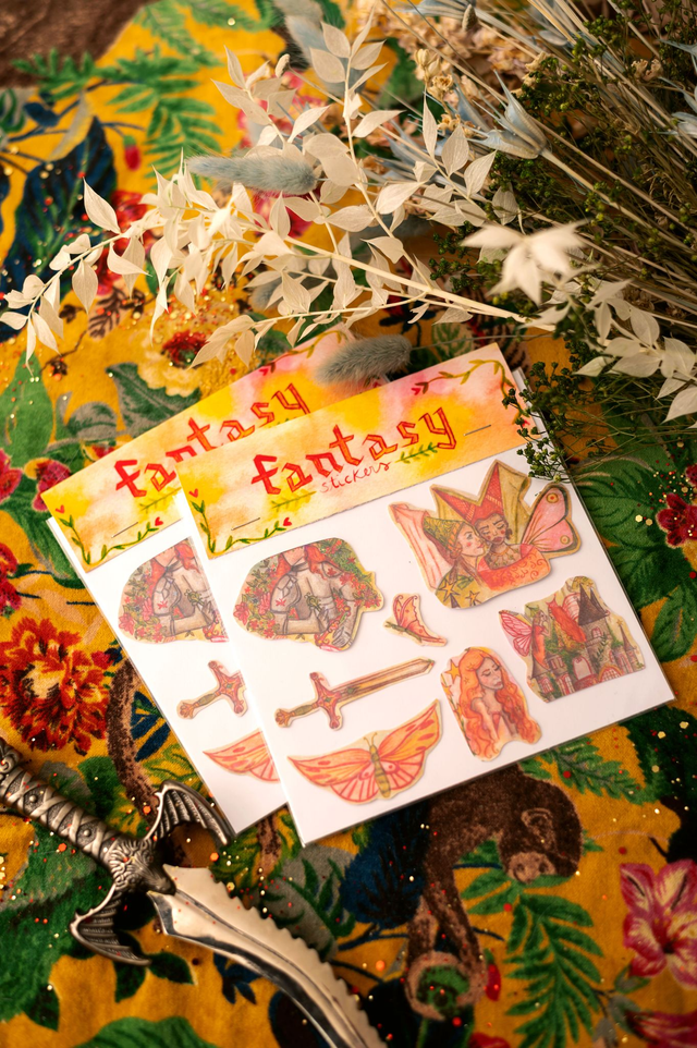 Pack "Fantasy Stickers" (7stickers)