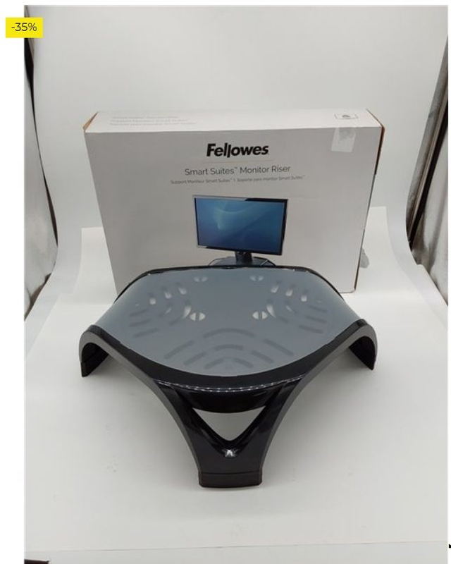 Fellowes - Smart Suites - Soporte elevador para monitor de ordenador de sobremesa