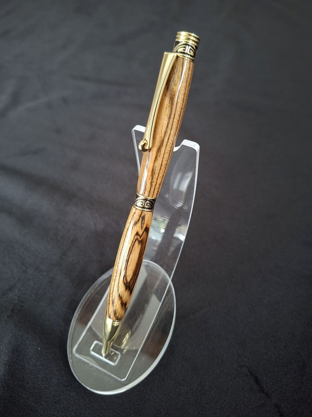 Stylo Arabesque Gold en courbaril
