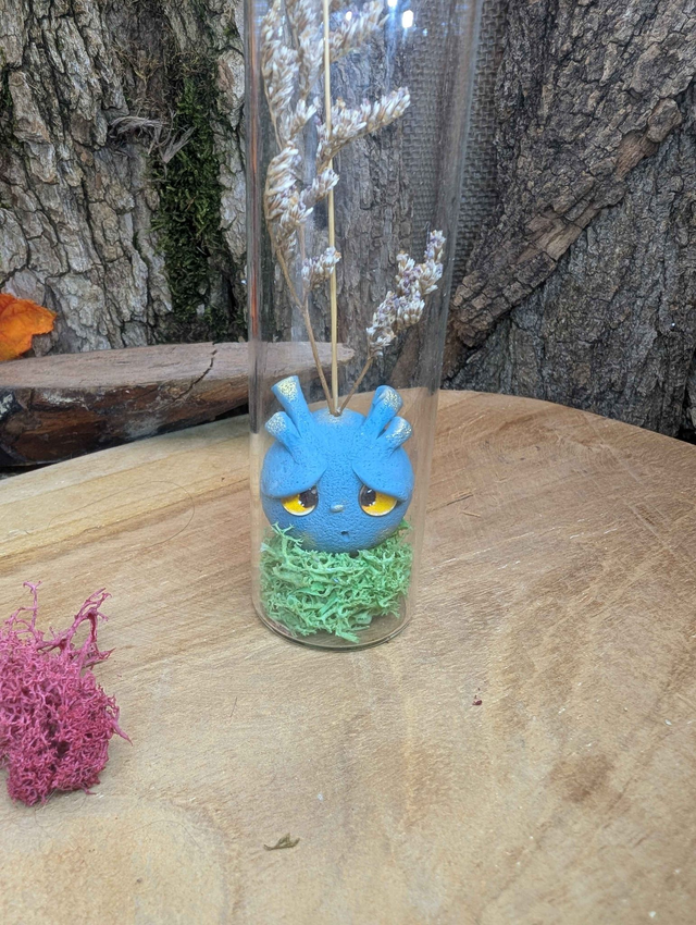 Rondiflore captif en fiole