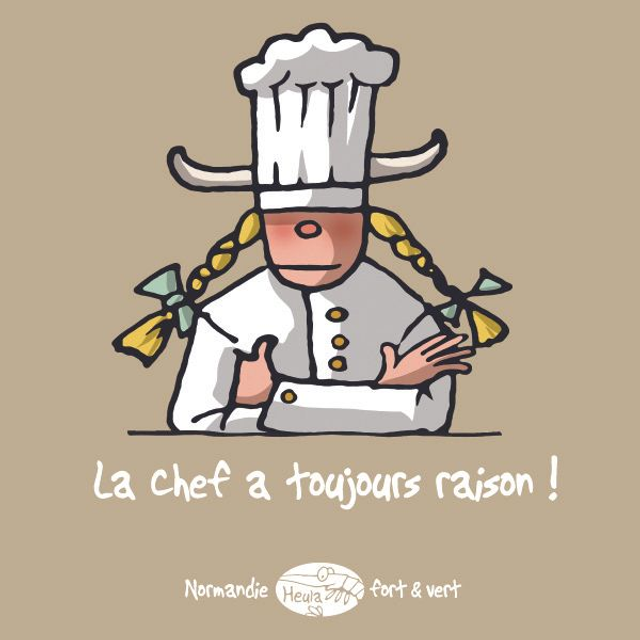 TABLIER Heula ***LA chef a toujours raison***