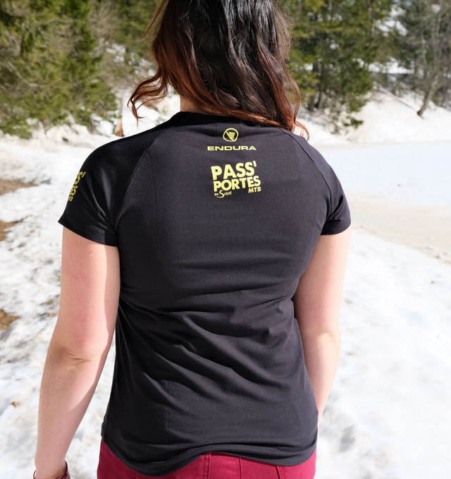 T-shirt Femme - noir - Endura x Pass'Portes