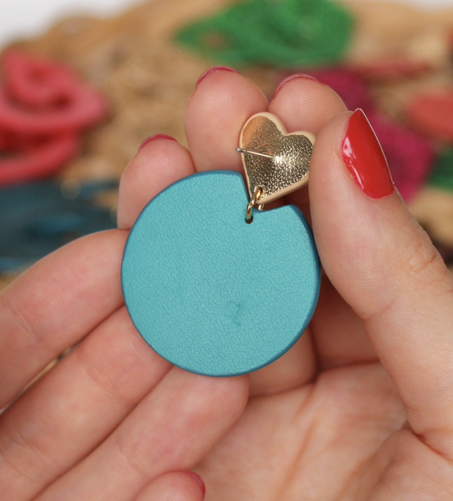 Kira • bleu métallisé, doré pailleté