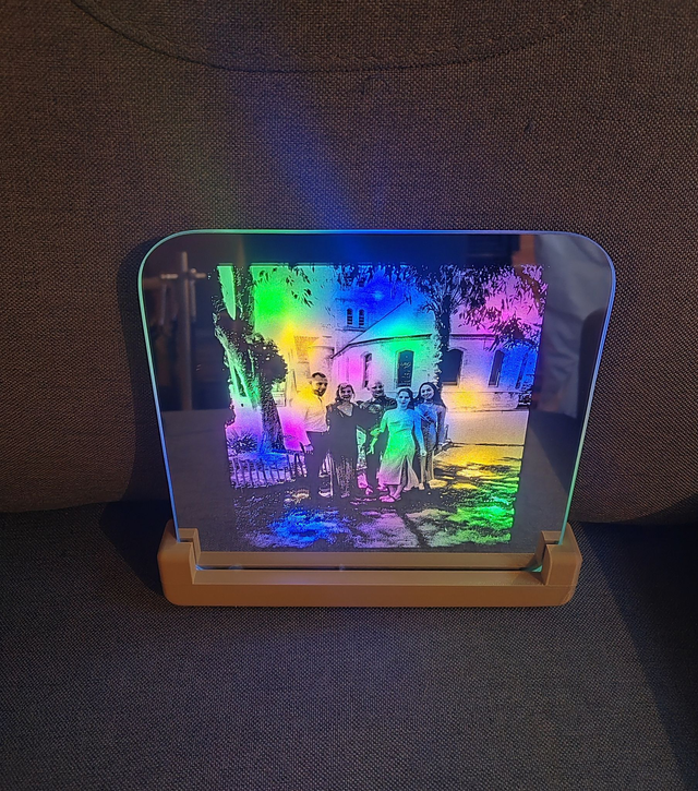 Miroir personnalisé avec photo