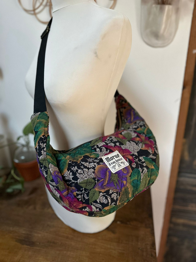 banouliére matelassé vintage