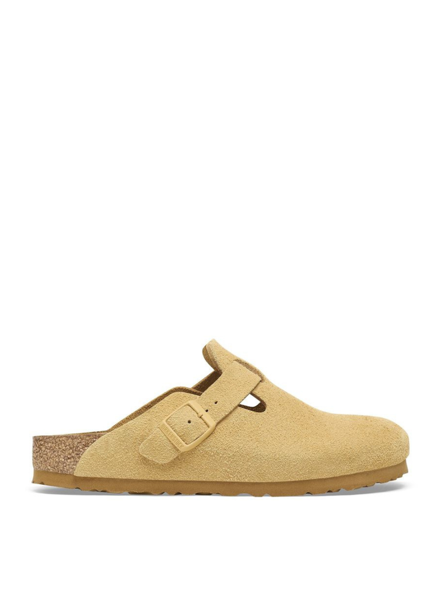 Birkenstock Boston Suede Latte Cream (Taille 39)