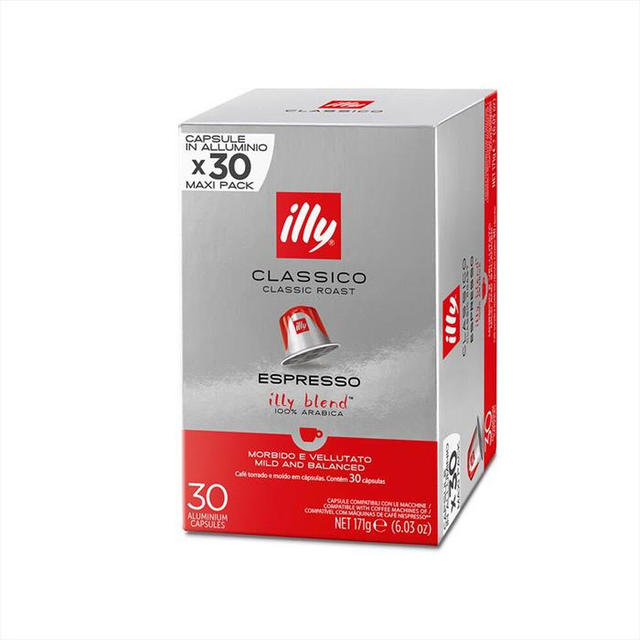 ILLY Caffè in Capsule COMPATIBILI CLASSICO 30PZ EAN8003753216287