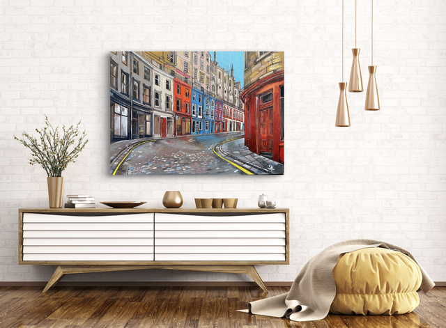 Commission: Edinburgh’s Victoria Street