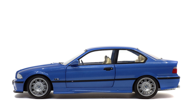 BMW E36 Coupé M3 Bleu Estoril 1990 Solido S1803901 1/18