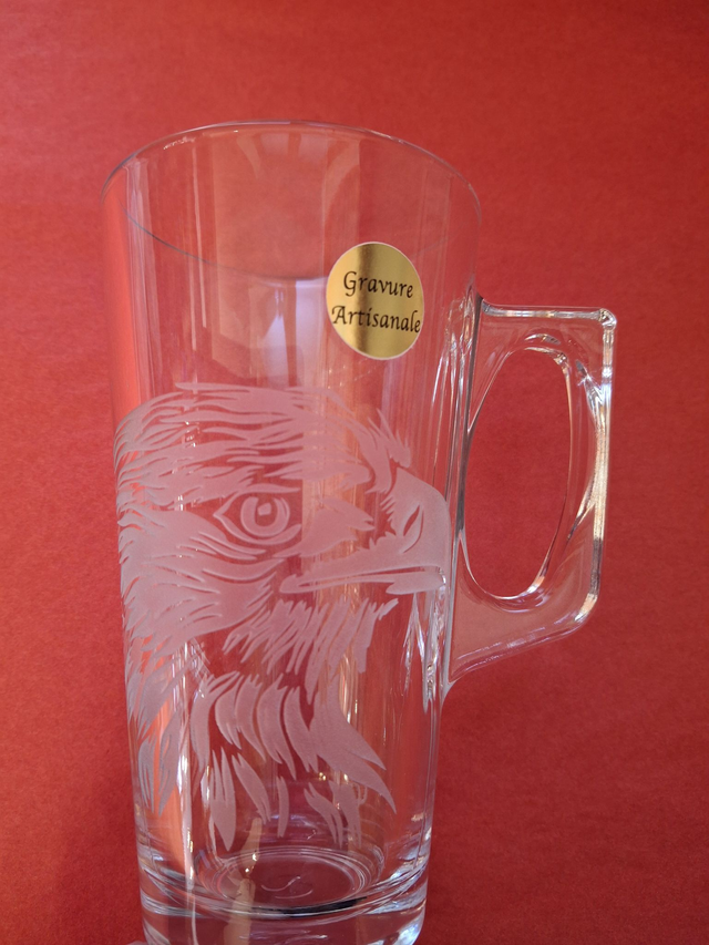 Mug verre Aigle