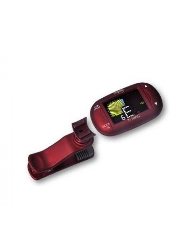 Accordeur à clip MUSEDO BY CHERUB coloris ROUGE (T-70RC)