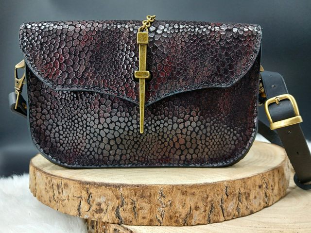 Ilmarë, sac en bandoulière en cuir