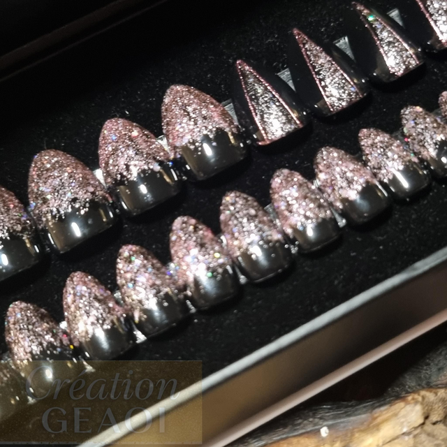 Girly black little amande xs