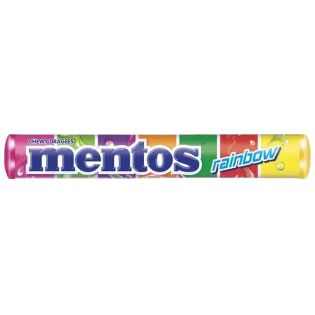 Mentos Rainbow Chewy Dragees 29g