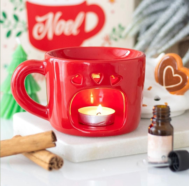 Hot Chocolate Mug Shaped Oil Burner