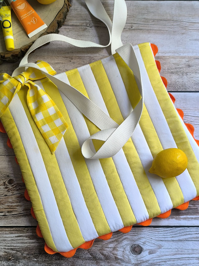 Tote Bag "Orange Sanguine"