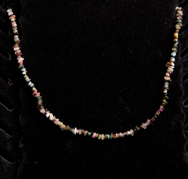 Collier tourmaline 