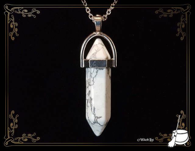 Pendentif Howlite