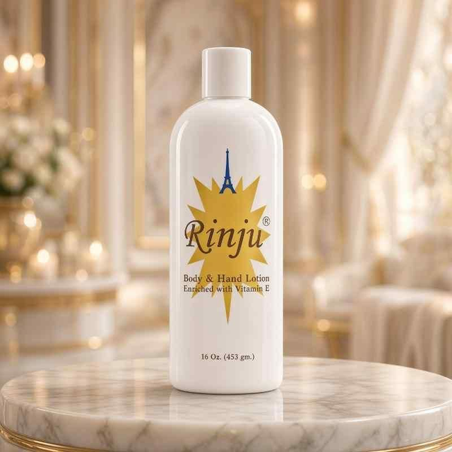 Rinju Body &amp; Hand Lotion with Vitamin E – 16oz | Body &amp; Hand Care